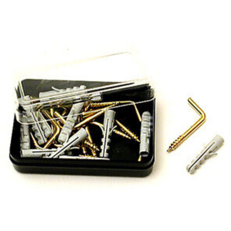 GANCIO PER QUADRO A RAMPINO C/TASSELLO 10 PZ- 15,0 pz
