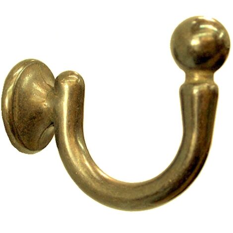 GANCIO PER TENDA 'MILANO' mm. 30 oro - pz. 2 KONCRETO