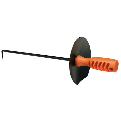 Gancio per trucioli L.500mm-manico Ku.-manico protettivo L.90mm-P.130mm