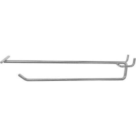 GANCIO PORTACARTELLINO X ESPOSITIORE 951 WOKIN - CROMATO MM 200  951720 - 11 pezzi