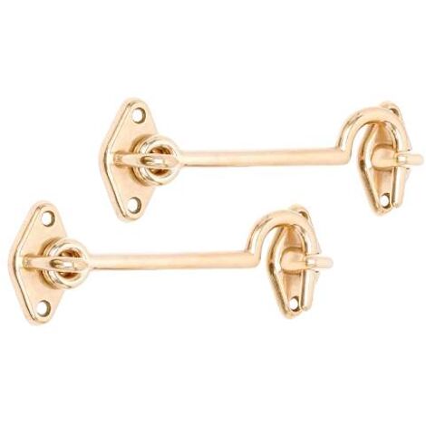 Gancio Porte E Finestre Ottone Massiccio Mm.100