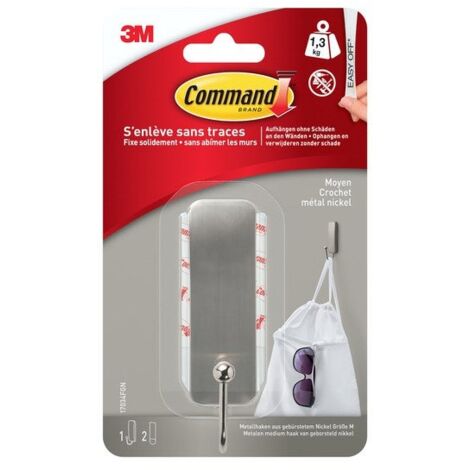 Gancio riutilizzabile, COMMAND grigio 1,3 kg COMMAND
