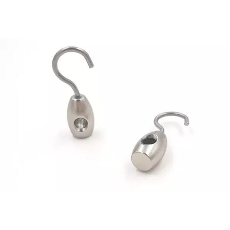 GANCIO SCORREVOLE TAHUMA PER BARRA D.4 mm