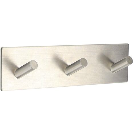 Gancio triplo in acciaio inox da 3 m - cromo - Tendance