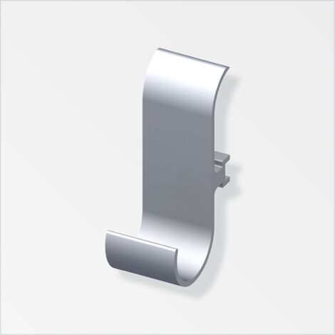 GANCIO UNIVERSALE COAXIS ALLUMINIO NATURALE 2 PEZZI