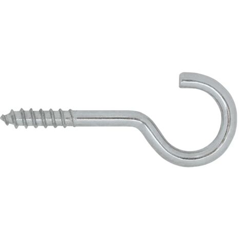 GANCIO VITE ZINCATO CON FILETTO DA LEGNO  DIAMETRO 4.5 mm - LUNGHEZZA 35 mm