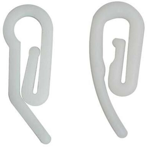 GANCIO X FETTUCCIA A CORDA - NYLON BIANCO PICCOLO CF=PZ 1000- 1 confezioni