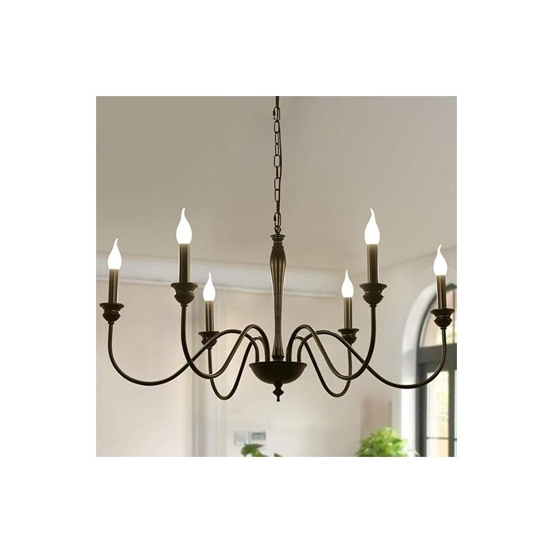 Image of Hanging Chandelier 95 cm French Country&hellip;