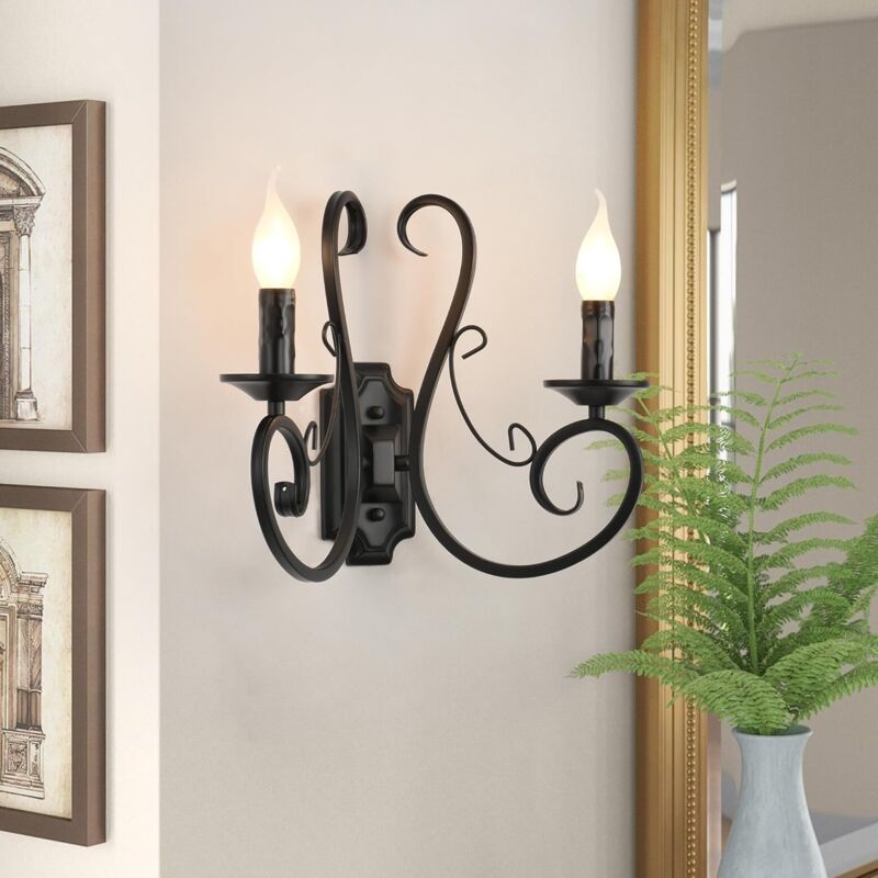 Image of Wall Sconces Indoor Retro Metal Vintage&hellip;