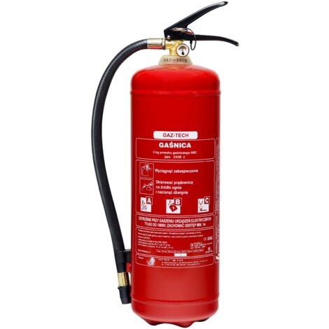 GAŚNICA PROSZKOWA 4KG - OGP 4X ABC/E
