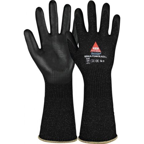 Gant anti coupure Genua Foam Black LongGr9 (Par 12)