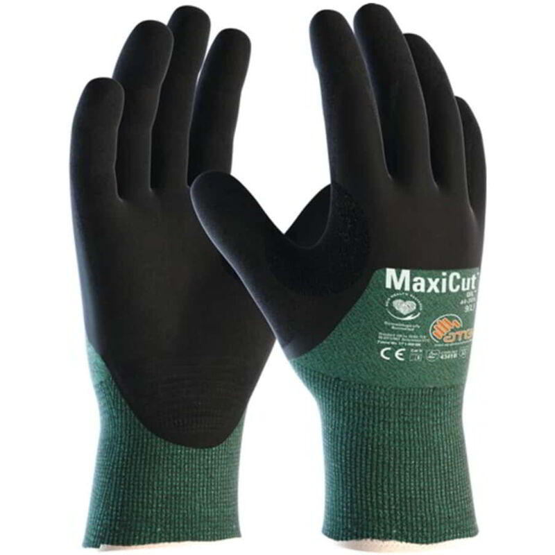 ATG Gant de protection contre les coupures MaxiCut®Oil™ 44-305 taille 9 vert/noir ( 8000460816 )