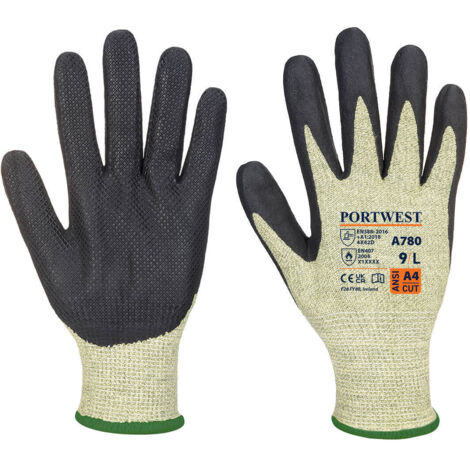 Gant Arc Grip Couleur : Vert/noir Taille L - Portwest