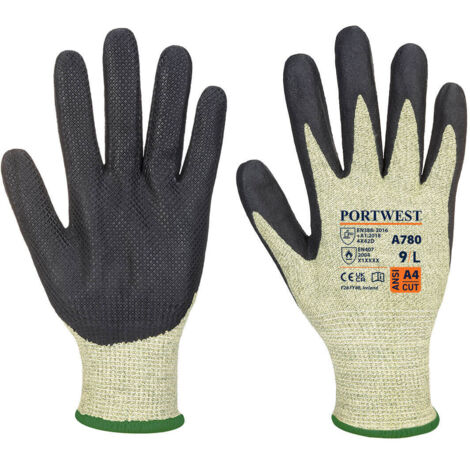 Gant Arc Grip couleur : Vert/Noir taille M - PORTWEST
