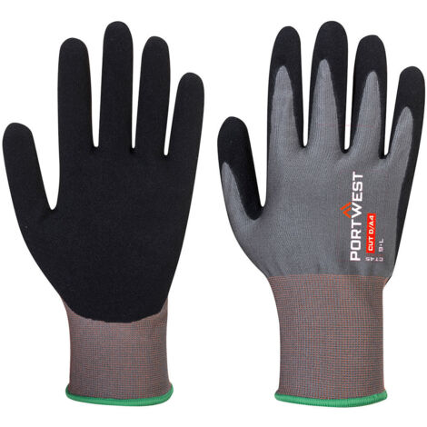 Gant Cut Ct Hr18 Mousse Nitrile Couleur : Gris/noir Taille Xs - Portwest