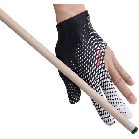 Gant de billard en lycra Boodun Black flag - Noir