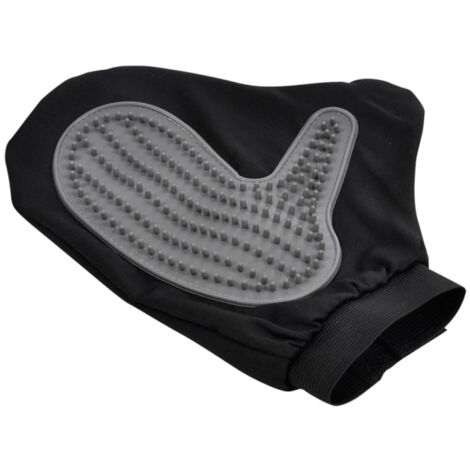 Gant de Brossage pour Chien & Chat "1 Face" 24cm Noir