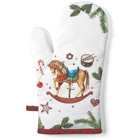 Gant de cuisine jouet de Noël  18 x 30 cm