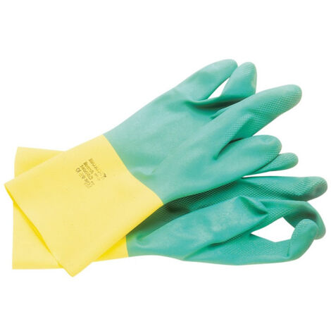 Gant de protection chimique AlphaTec® 87-900 Taille 7.5-8 vert/jaune EN 388.EN 374.EN 421 (Par 12)