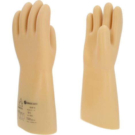 Gant de protection pour électricien à isolation protectrice, taille 11, classe 4, blanc