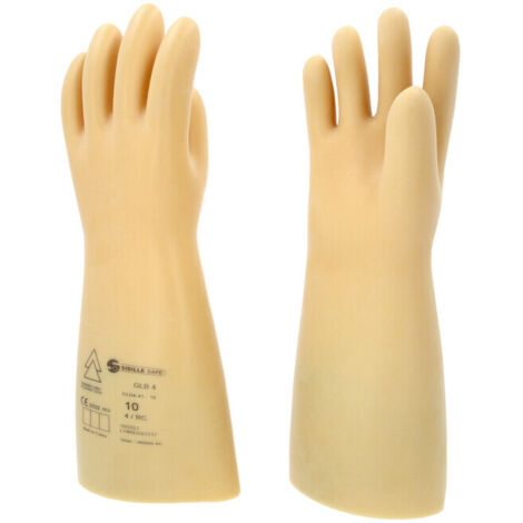 Gant de protection pour électricien, taille 10, classe 4, blanc KS Tools