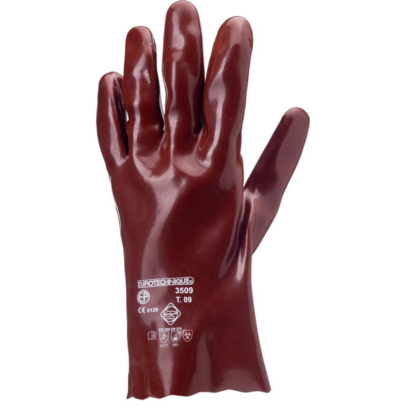 Gants PVC 27 cm Euro-Protection Taille 10