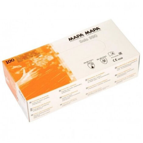 Gant de protection Solo PVC 990, Gr.9,a 100 Pièces.