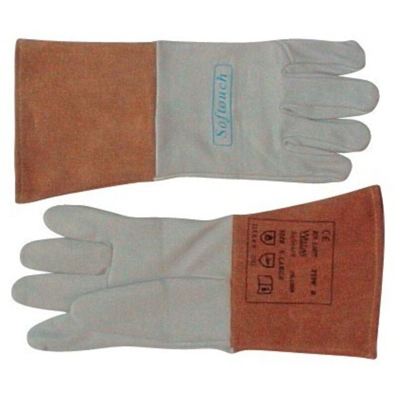 Weldas - Gant de soudure Cuir supersoft l 1paires