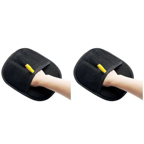 Gant de toilettage double face réutilisable pour animaux de compagnie (1/2/3 pièces), gant de massage pour chien et chat, brosse anti-poils (2 pièces)