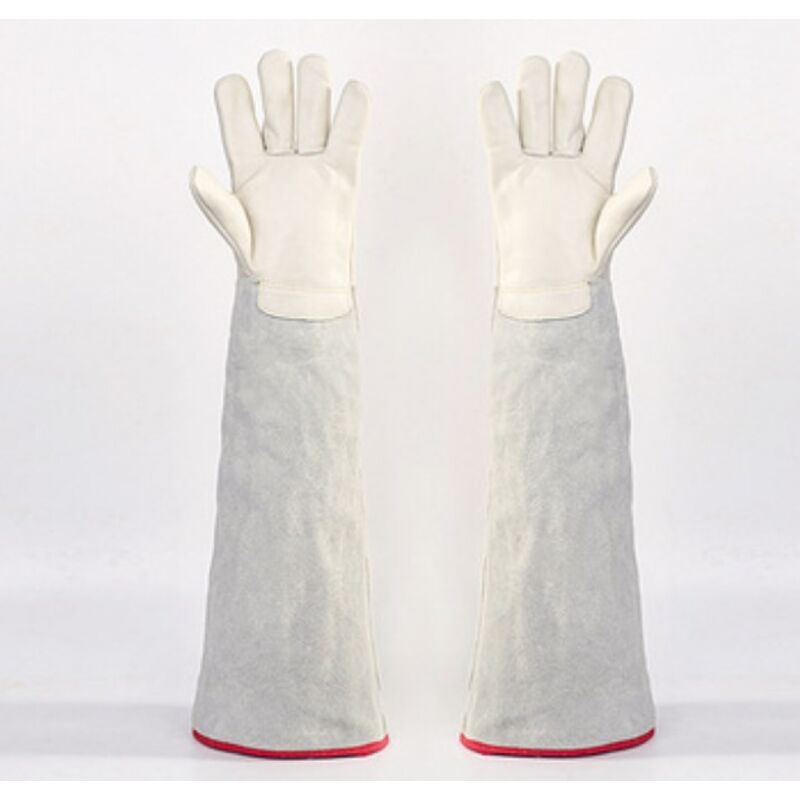 Csparkv - Gant de travail de sécurité pour stockage cryogénique, gants de 60 cm de long cryogéniques, gants de travail de protection étanches, gants