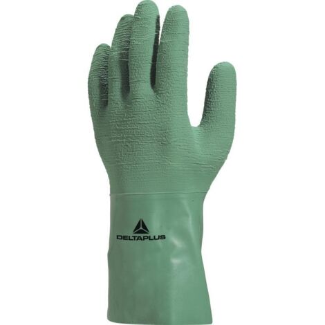 GANT DELTA PLUS LATEX SUPPORTE ADHERISE VERT -LAT500  T7,5