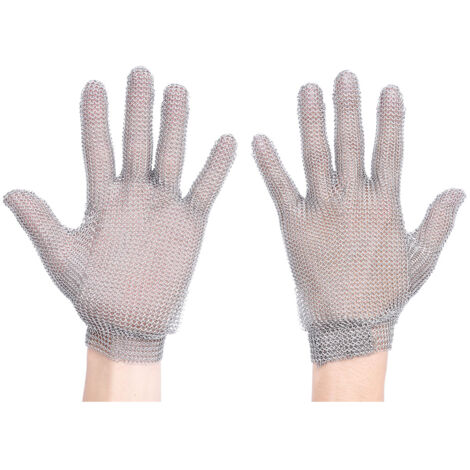 Gant En Cotte De Mailles - Taille Xs - Argent - Portwest