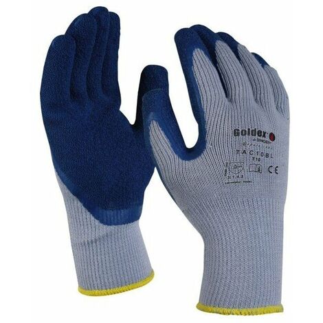 Gant polyester paume enduite latex jauge 10 taille 10
