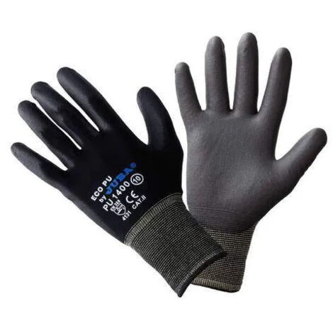 Gant enduit PU, taille 10, pour travaux léger et manutention