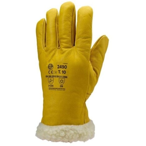 Gant EUROWINTER ISLANDE jaune - COVERGUARD - MO2490 T8