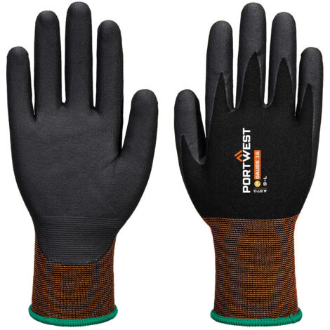 Gant Gp Grip 15 Mousse De Nitrile - Taille Xl - Noir - Portwest