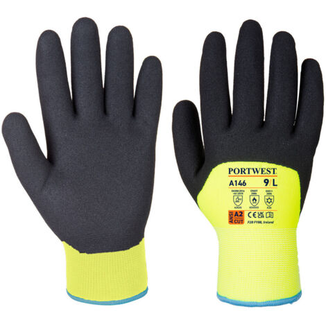 Gant Hiver Arctic couleur : Jaune taille L - PORTWEST