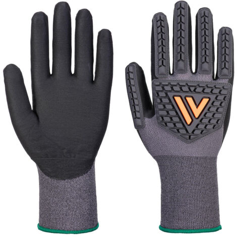gant impact grip 15 nitrile - taille xxl - noir - portwest