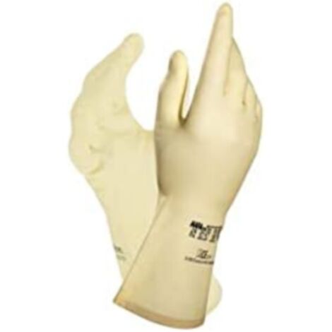 Gant Mapa Superfood 174 granite latex – 1 Paire de gants taille 7 adapte au contact alimentaire