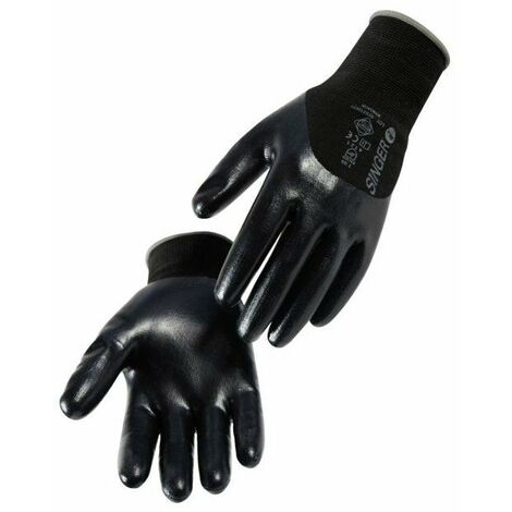 Gant nyl 3-4 end nitrile noir nym34gb10