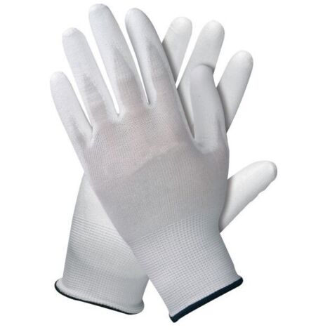 Gant Nylon Tricote Enduit Polyurethane Sur Paume Taille 10