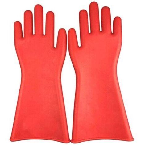 Gant pour les électriciens électricien Gants isolants électriques Gants isolants en caoutchouc 12kv gants isolants pour électricien,4018cm