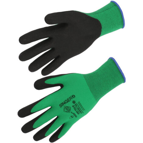 Gant PVC CFT Support polyamide sans couture- SINGER - NYMV15CFTN  T8