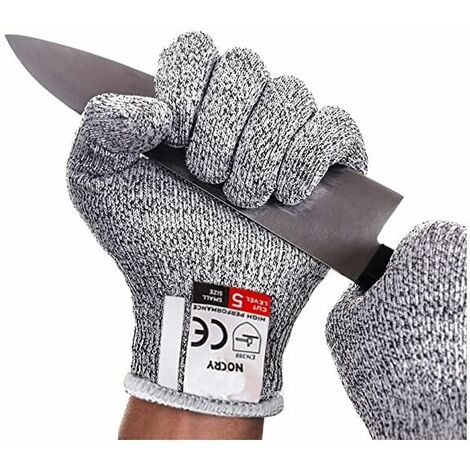 Gant résistant aux coupures, Gant à huîtres, Gants alimentaires, Gants à huîtres, Gants de travail Niveau de protection 5, Pour couper la viande, le filet de poisson, la mandoline et les huîtres, Soud