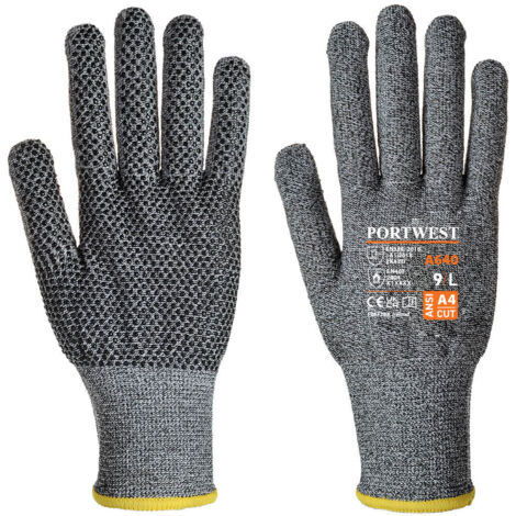 Gant Sabre à Picots Couleur : Gris Taille S - Portwest