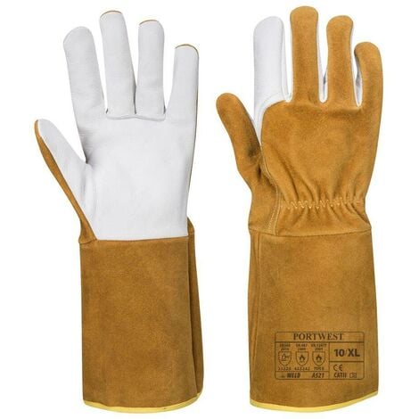 Gant soudeur PORTWEST TIG ULTRA Brun 9