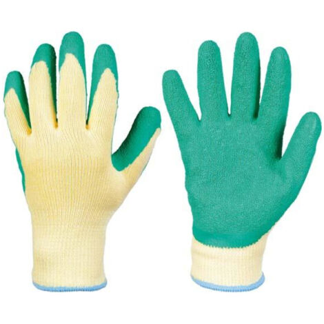 Gant Special Grip, caoutchouc, taille 8, vert