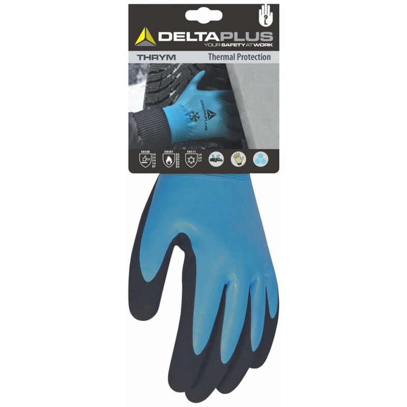 Gant thrym cavalier bleu 10 Delta Plus DPVV736BL10