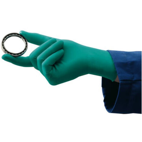 Gant Touch N Tuff 100 % Nitrile Non Poudre Us. Unique Vert B100 T 9 L