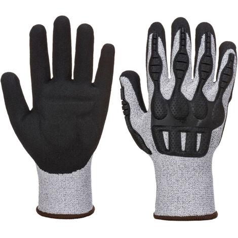 Gant TPV Impact anti-coupure couleur : Gris/Noir taille XL - PORTWEST